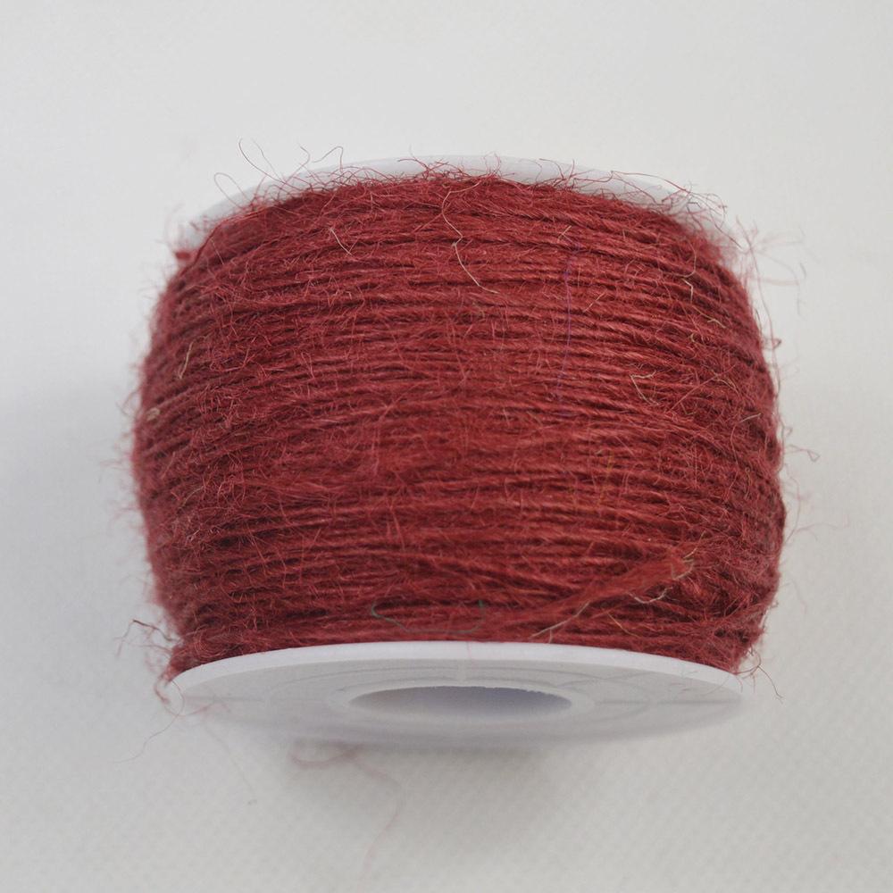 Fine Hemp Thread 1Mm Colored Jute Rope Kindergarten Handmade Diy Decoration Tag Industrial Rope