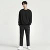Li-Ning Versatile Round Neck Long Sleeve Comfortable Sweatpants Commuter Hoodie Set Men Sets AWDTB37-12+AKLUA75-5