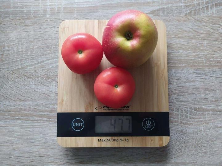 Waga Kuchenna Bambusowa Elektroniczna 5Kg Precyzyj