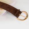 Historic Leather Wide Belt For Women And Men Adjustable Waistband Faux Leather Strap Historical Fashion Accessory