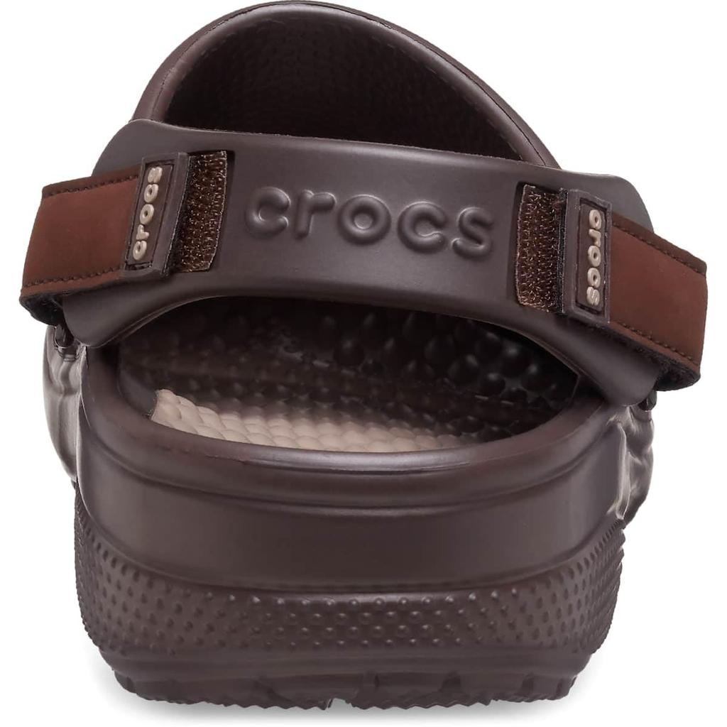 Crocs Yukon Vista II Clog Sandals for Men, Espresso/Mushroom, Size 27.0 cm