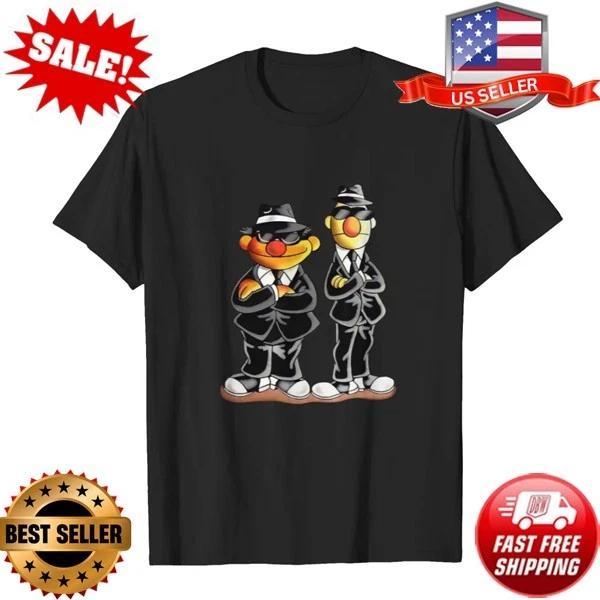 

Ernie and Bert Funny Cartoon T-shirt XL