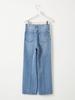 United Arrows Green Label Relaxing EMMEL REFINES EM Center Press Straight Denim 66146990863 XS Pants, 7110, LT.BLUE (71),