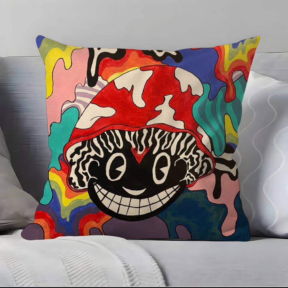 L-Lil D-Darkie Rapper Pillow Case  Ultra Soft Skin Friendly Fabric Cloud Like Comfort & Concealed Zipper