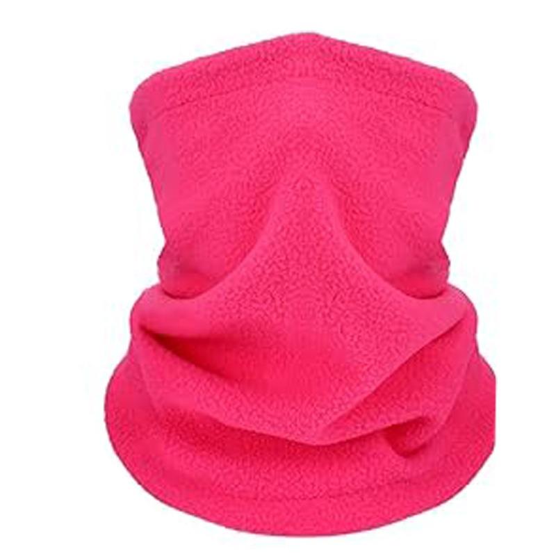 Winter Men's and Women's Outdoor Sports Fleece Bib Riding Mask Windproof Bib Fleece Hat