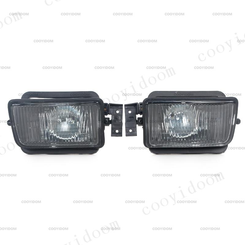 Car Front Bumper Fog Light For BMW 5 Series E34 1988-1995 Fog Lights Headlights DRL Daytime Running Light Driving Light Lamp