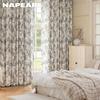1PC NAPEARL French Retro Blackout Curtains with Butterfly Floral Print Thick Curtains for Bedroom Living Room Window for Home Decor