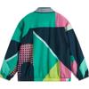 Li Ning Sports Lifestyle Series Kleurblok Rits Opstaande Kraag Comfortabel Ademend Losse Windbreaker Unisex Bovenkleding AFDUC05-2
