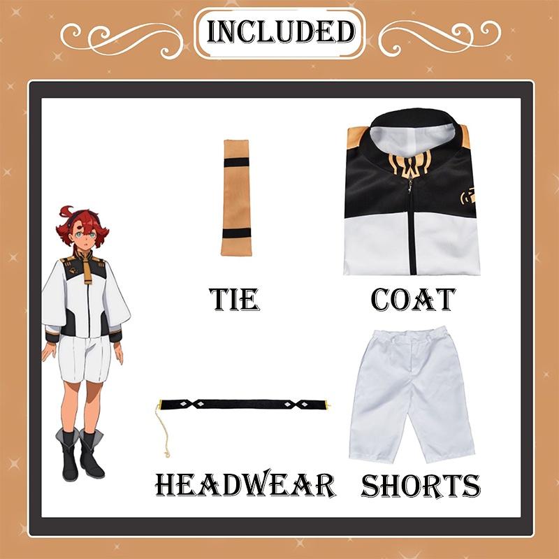 Mercury Gundam Suletta Cosplay Costume Outfit Halloween Carnival Party Con Comic
