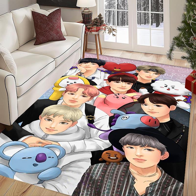 Vibrant Soul: Essence Unity Carpet Doormat Suitable for All Seasons Protective Pad Bathroom Mat Dormitory Decoration