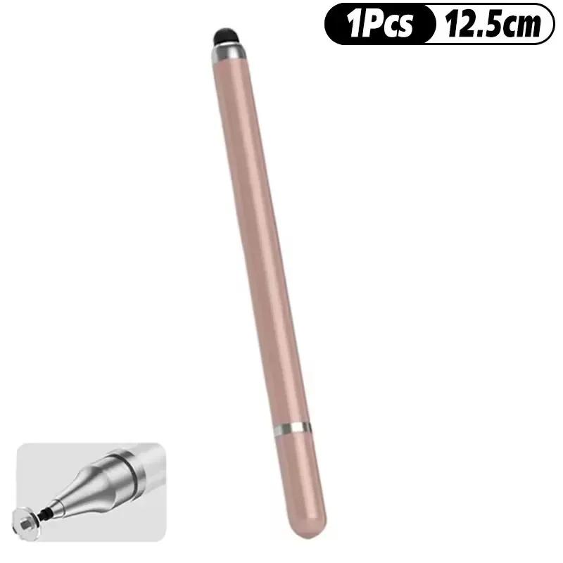 2 In 1 Universal Stylus Pen For Tablet Mobile Android IOS Phone iPad Accessories Drawing Tablet Pens Capacitive Screen Touch Pen