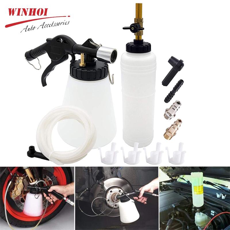 Car Brake Bleeder Kit Oil Change Pump 1000ml Brake Fluid Replacement Tools Brake Oil Exchanger for Auto Car Truck Motorcycle