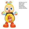 Electric Singing Dancing Animal Toy Cartoon Duck Rabbit Frog Bee Toy Toddlers Boys Girls Interactive Wiggling Animal Musical Toy
