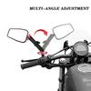 Universal Aluminum Rearview Mirror for Suzuki Kawasaki Sport, Rear View Mirror, Dirt Pit Bike, Motorcycle Parts