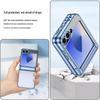 Samsung Z Flip 5/6/7 Electroplated Full Coverage Case with Hinge Protection