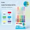 Vibrant Acrylic Watercolor & Highlighter Pens for Students, Doodling & Journaling
