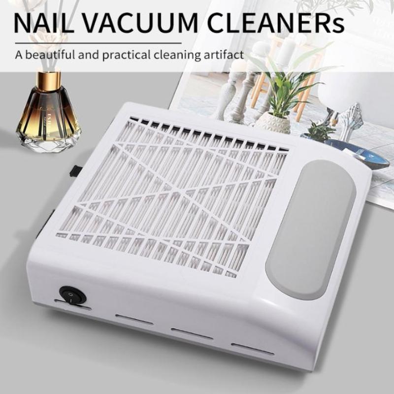 Professional Powerful Nail Duster Exhaust Fan For Nail Art Vacuum Collector Gel Nail Duster For Nail Art Salon Equipment