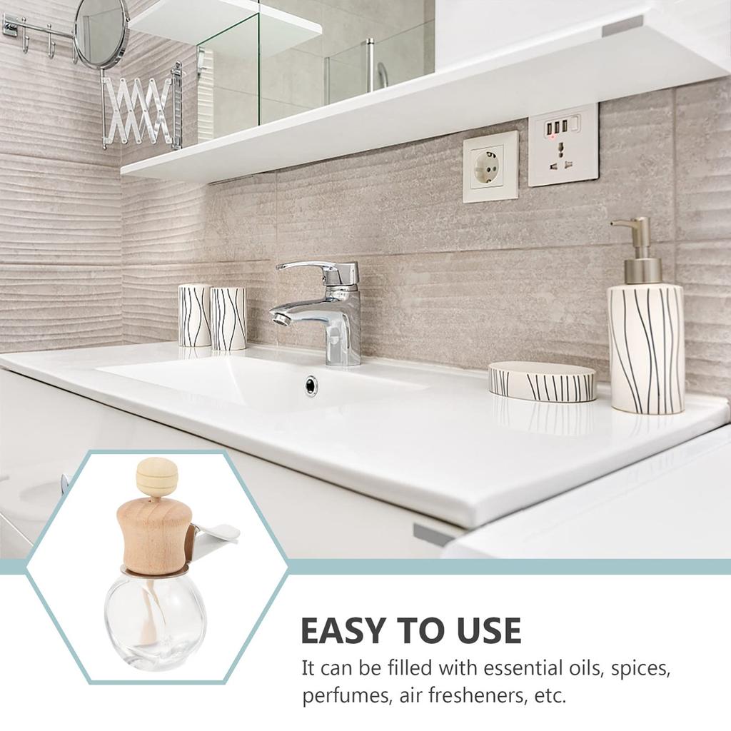 HEALLILY Car Hot Car Aroma Vent Clip: Vent Clip: