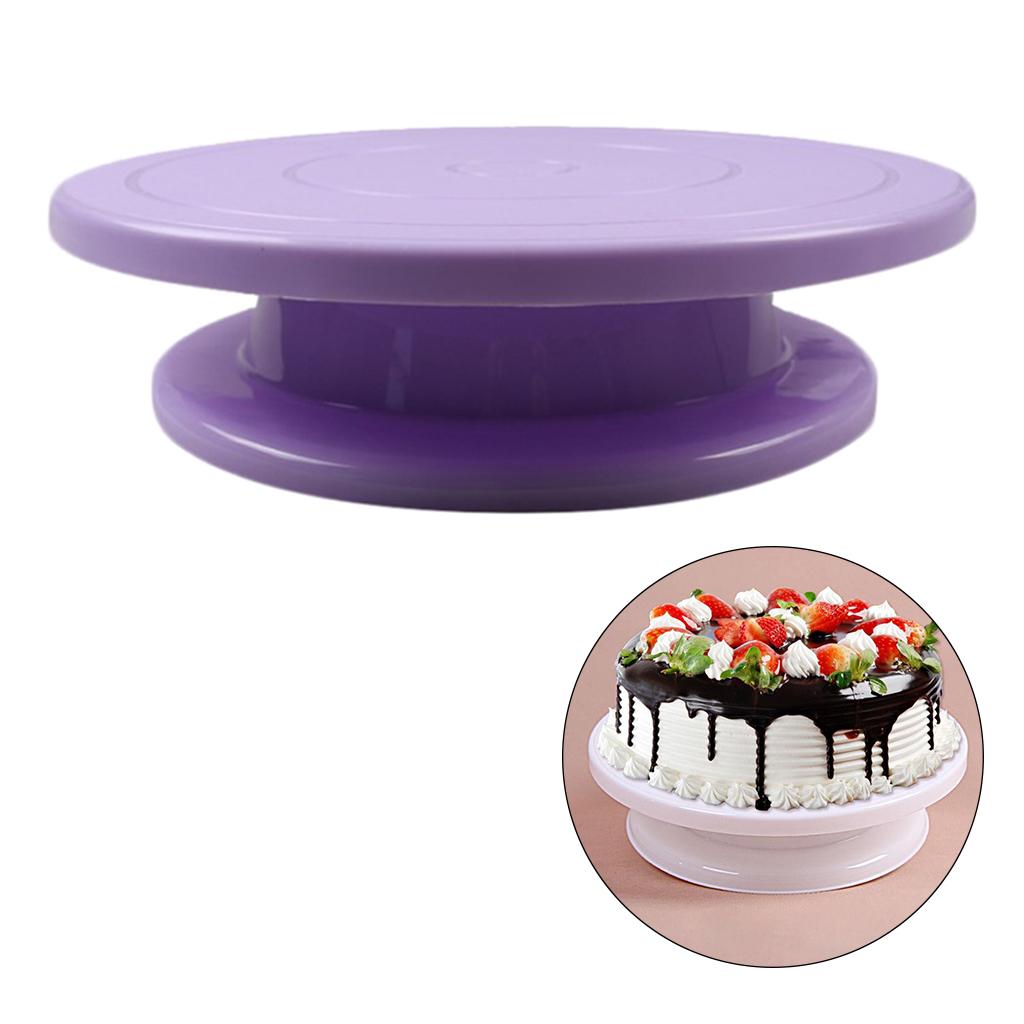 11inches Turntable Rotating Cake Stand Table Kitchen DIY Baking Tool