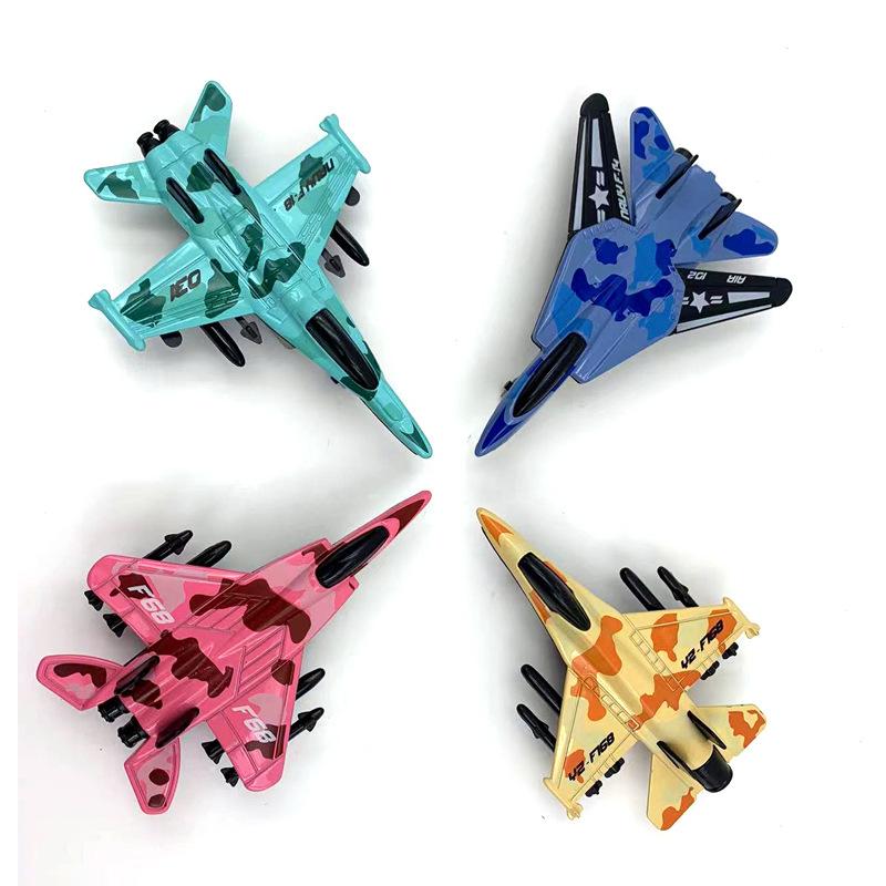 Mini-Legierungs-Kampfflugzeugmodell Spielzeug 10 cm Rückzieher Militärflugzeug Sammlung Kriegsflugzeug Flugzeug Spielzeug Für Kinder Jungen Geschenke blue