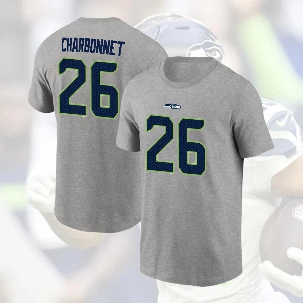 Zach 1Charbonnet 26 Seattle Seahawk Shirt Unisex Fan Gift S-5XL Style2 2XL