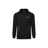 Li Ning Sweatshirts Men's Black Hooded Thickened Cardigan AWDSA03-2