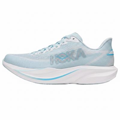 HOKA ONE ONE MACH 7 Running Shoes Women's Low Top Blue White 1171938-GLFR