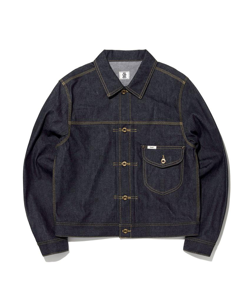 Lee [101St] Cowboy Kuroki Denim Jacket Indigo Raw