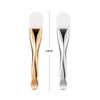 Double Head Silicone Facial Mask Brush Daub Type Beauty Tool Face Cleaning Brush Dual-Use with Digging Spoon