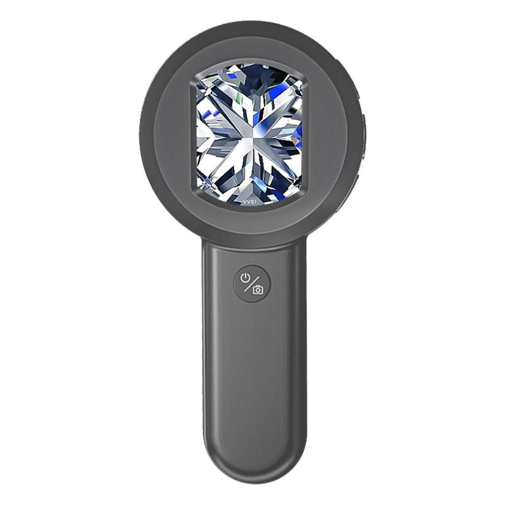 Handheld Digital Microscope With 2Inch LCD Screen Adjustable LED Lights For Coin Inspection Jewelry Analysis