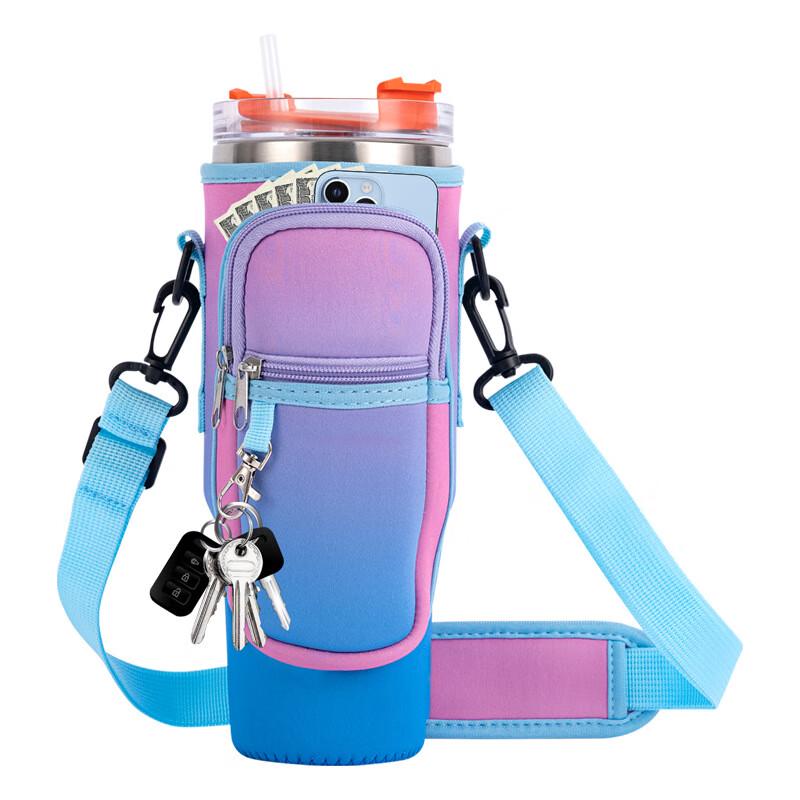 

Neoprene Water Bottle Cup Sleeve Set, Gradient Color