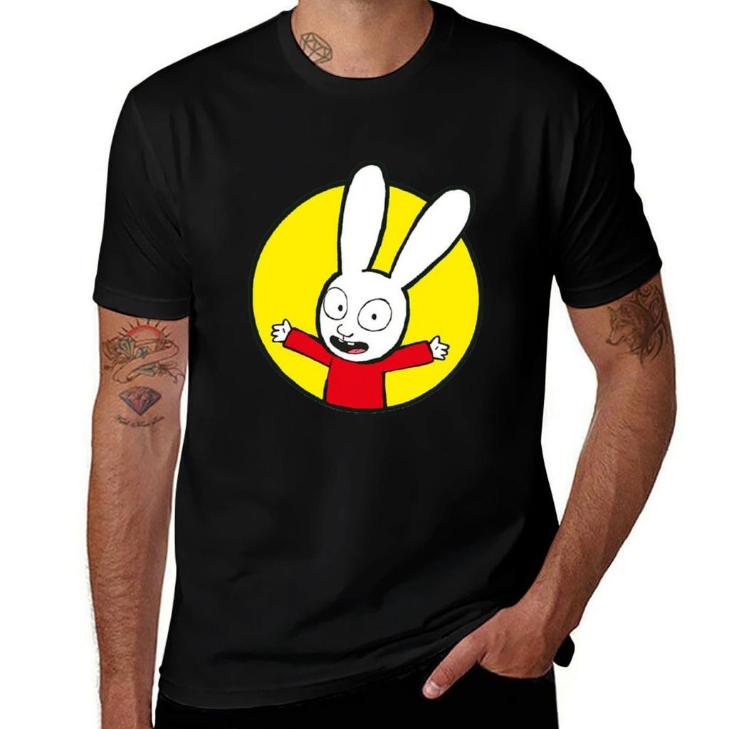 Simon The Rabbit TShirt Urban Casual Loose Fit Tee