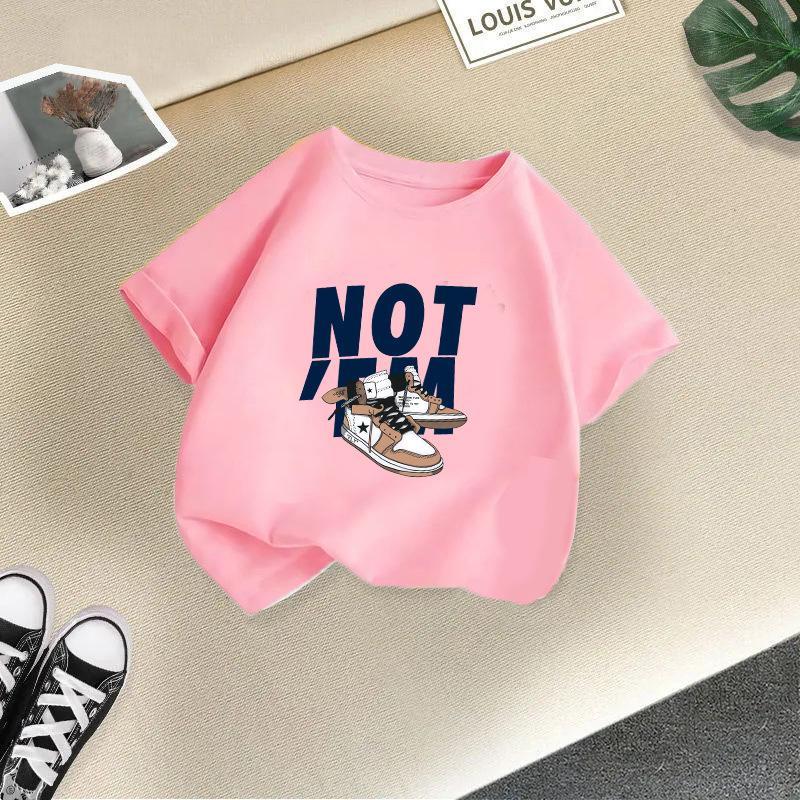 Kinder T-Shirt Mode Bedruckt Kinder T-Shirt Kinder 100% Baumwolle Kleidung T-Shirt Tops Tee Jungen Tee 2-13J