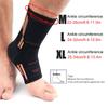 1 para sportowego nylonowego stabilizatora kostki, super elastyczny miękki stabilizator kostki do sportu i fitnessu