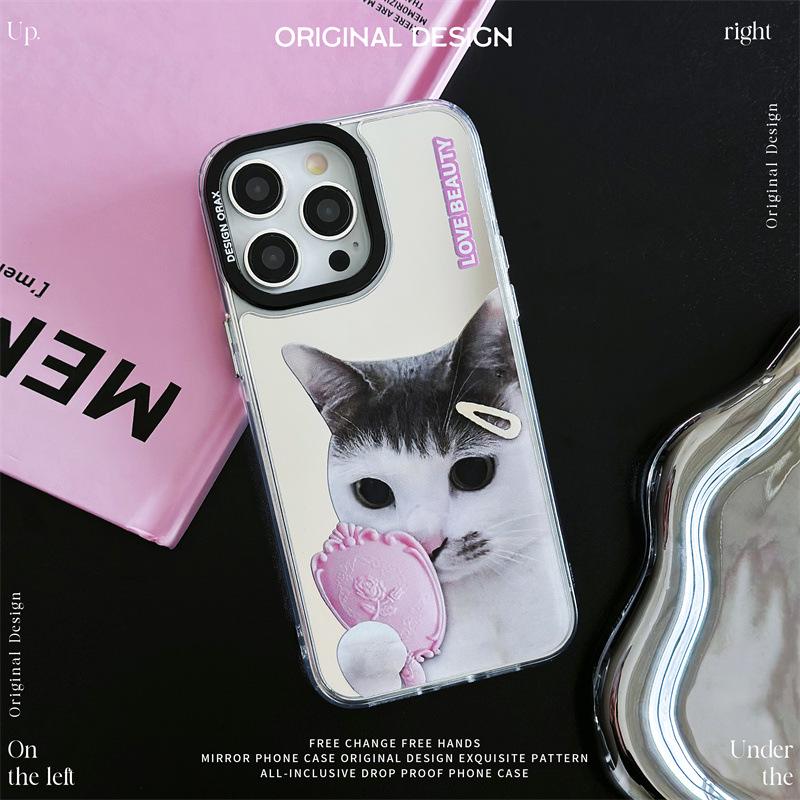 Zhitai iPhone 15 Pro/14 Pro Max 3-in-1 Mirror Case