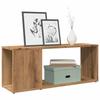 VidaXL TV Stand Artisan Oak 80x24x32 Cm Engineered Wood, TV Bench, Hi-fi Cabinet, Entertainment Center, TV Sideboard, 856733