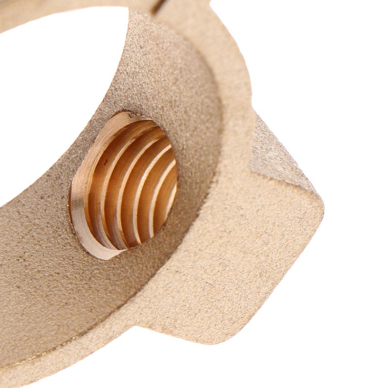 1 st 15/22/28/35/40 mm Passar Ytterdiameter Rör Mässing M10 Rörklämma Fäste Stöd Hängare Fast VVS Vattenbytesdelar