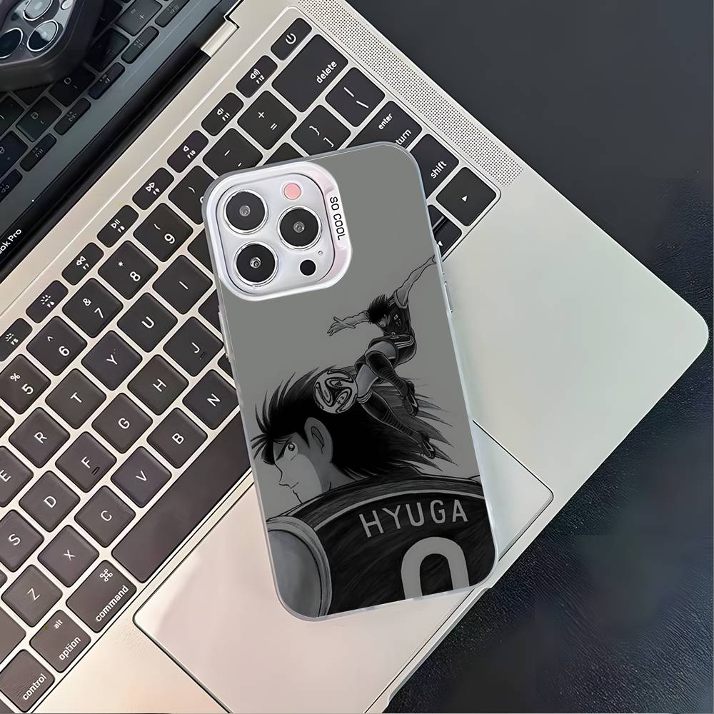 Anime C-Captain T-TsubasaS Phone Case For iPhone 17,16,15,14,13,12,11,Pro,XS,Max,Plus,Mini,SE4,E White Matte Shockproof Cover iPhone13mini