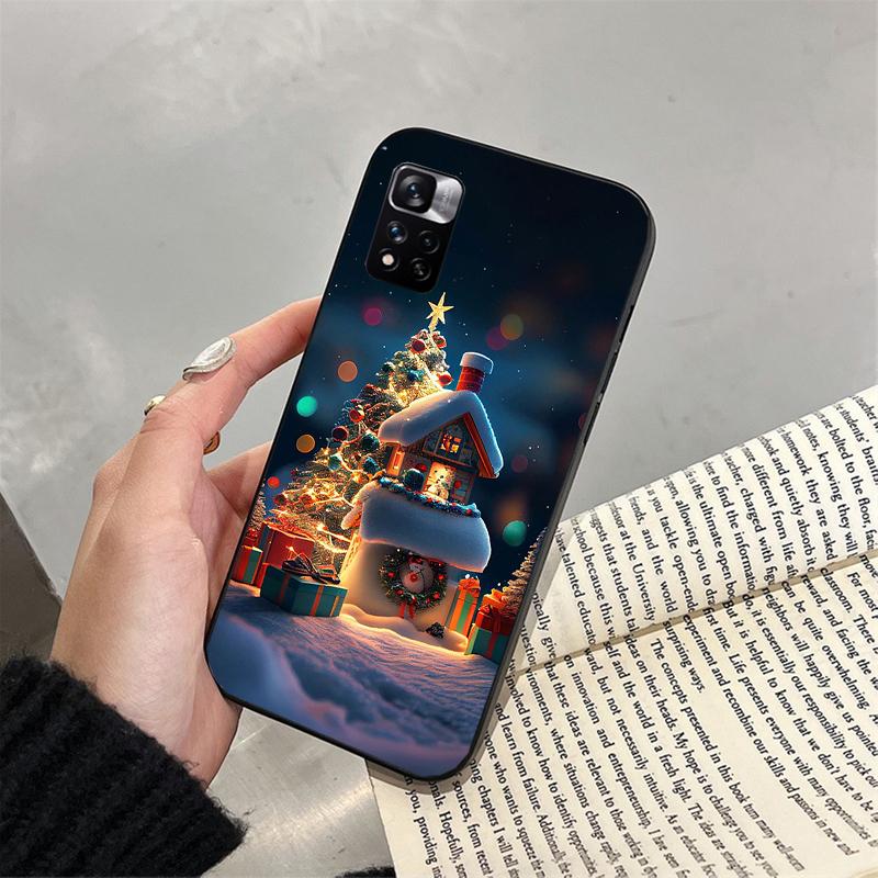 Merry Christmas Tree Funda Phone Case For Xiaomi Redmi note 14 Pro 14 13 12 11 10 Pro 14S 12S 11S Redmi 14C 13C 10