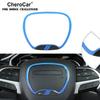 Steering Wheel Trim Decor For Dodge Challenger/Charger/Durango 15-21 Light Blue