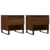 VidaXL Coffee Tables 2 Pcs Brown Oak 50x46x50 Cm Engineered Wood 830939