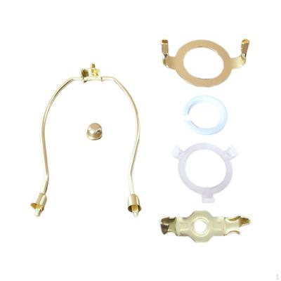 Adjustable Lamp Harp Set for Table/Floor Lighting with 6-10 Inch Base