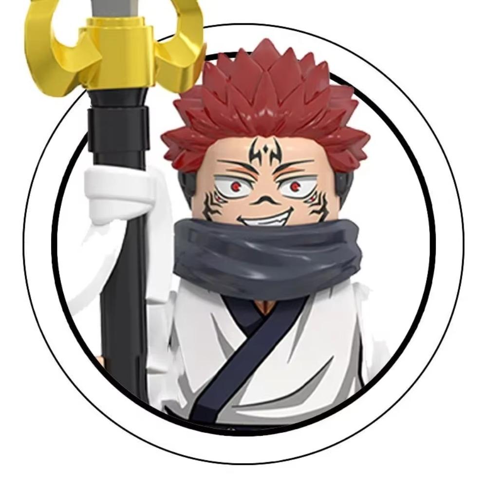 WM6200 WM6201 WM6202 WM6140 WM6139 Jujutsu Kaisen Building Blocks Mini Action Figure Itadori Yuji Gojo Satoru Ryomen Gifts Toys