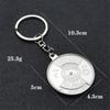 Gift Key Chain Zinc Zinc Alloy 2010 To 2060 Creative From Keyring 50 Years Keychain Perpetual Calendar