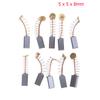 10 Pcs  Brass Carbon Brushes Motor Replacements For Electric Grinding Heads 5*5*8cm /5*8*13mm
