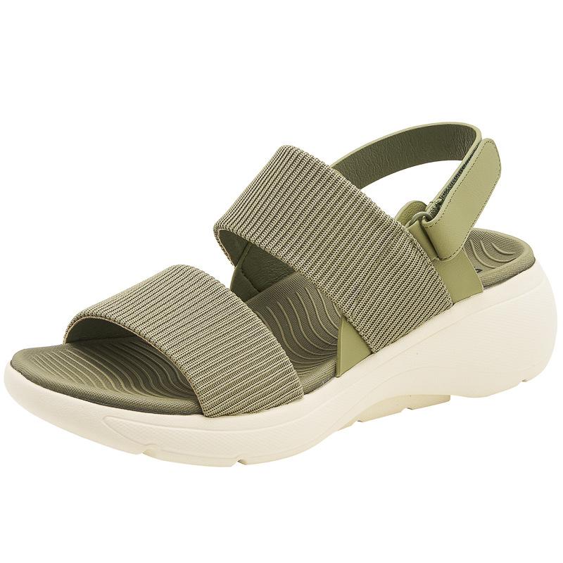 Thick-Soled Sandals Lightweight Non-Slip Comfortable Casual And Sports Velcro Versatile Fashion Trend Breathable Ethnic Style