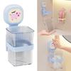 Bathroom Storage Shelf With Suction Cup Holds Firmly Waterproof ABS Plastic Wall Organizers for Small Space Saving