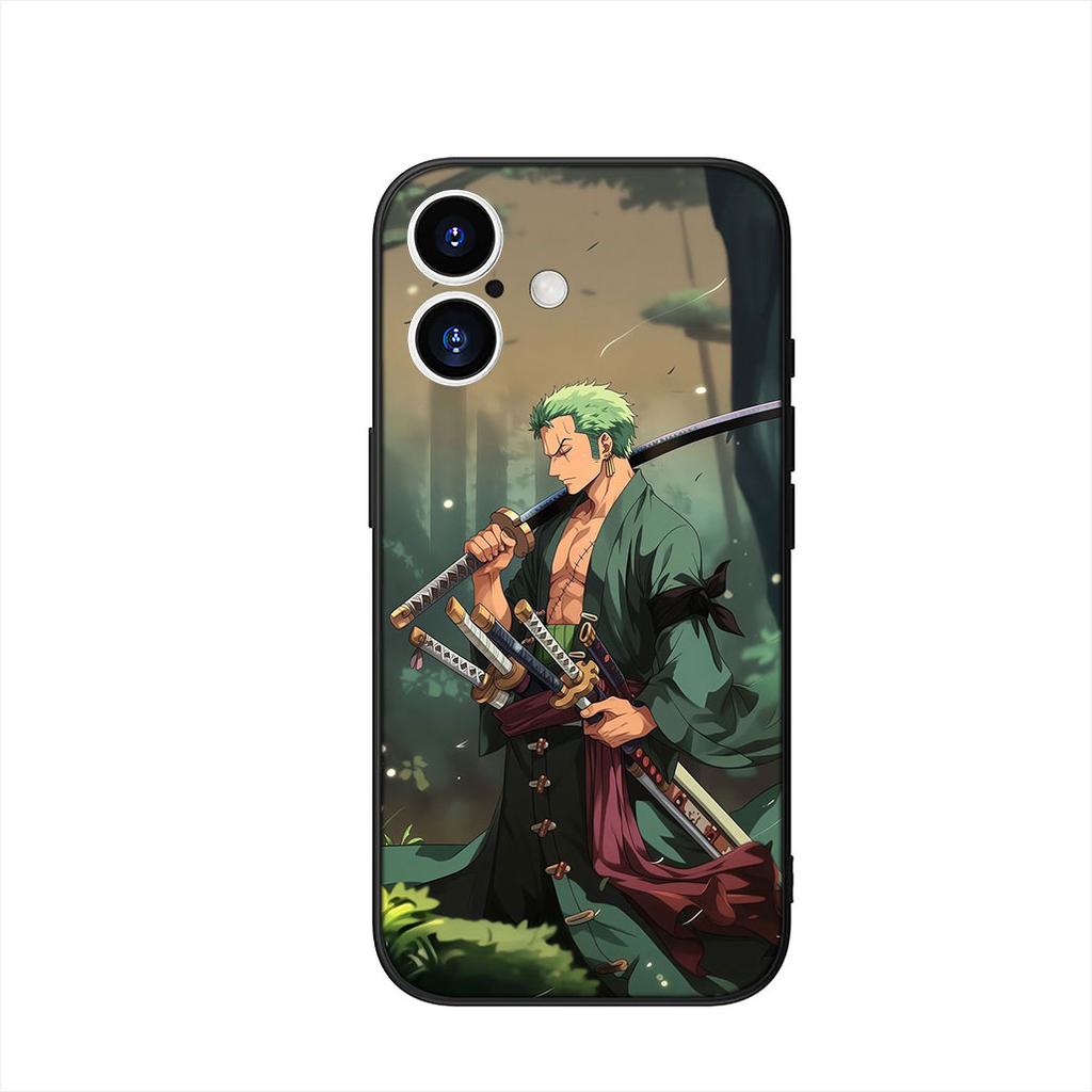 One Pieces Sanji Roronoa Zoro Luffy Phone Cover Case for Apple iPhone 17 16 15 11 Pro XS Max XR 6 7 8 Plus + SE 2020 5 16E
