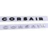 ABS CORSAIR Letter Auto Zijspatbord Sticker Embleem voor Lincoln Corsair CONTINENTAI Auto Carrosserie Badge Decal Accessoires auto sticker
