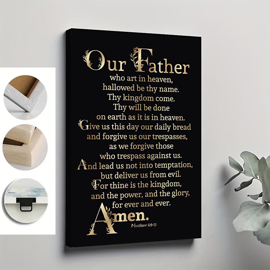 Framed Canvas Wall Art for Bedroom, Living Room, or Hallway - Ideal Room Decoration and Gift